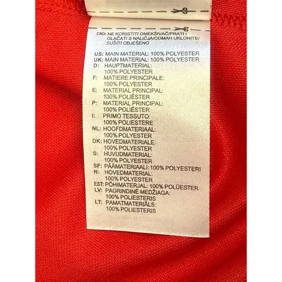 Adidas FC Bayern Munich Women’s Soccer Jersey Red Climalite Size M - Picture 10 of 10